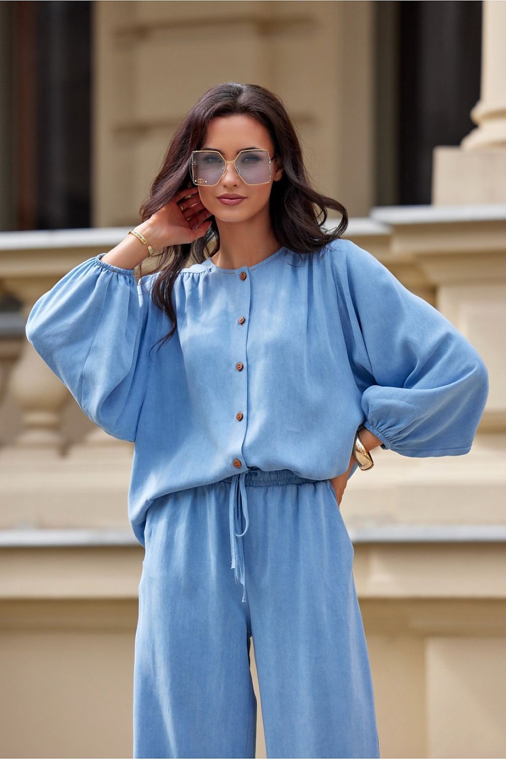 Marškiniai ilgomis rankovėmis model 211896 Roco Fashion