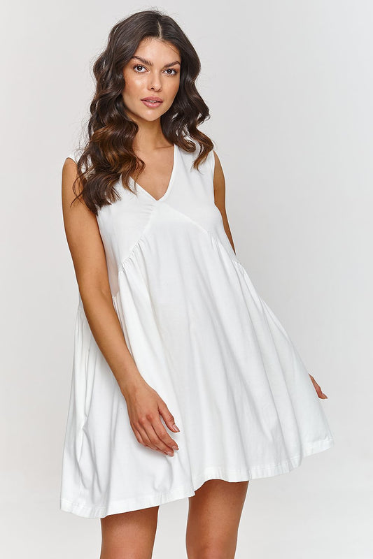  Dieninė suknelė model 209570 Makadamia 