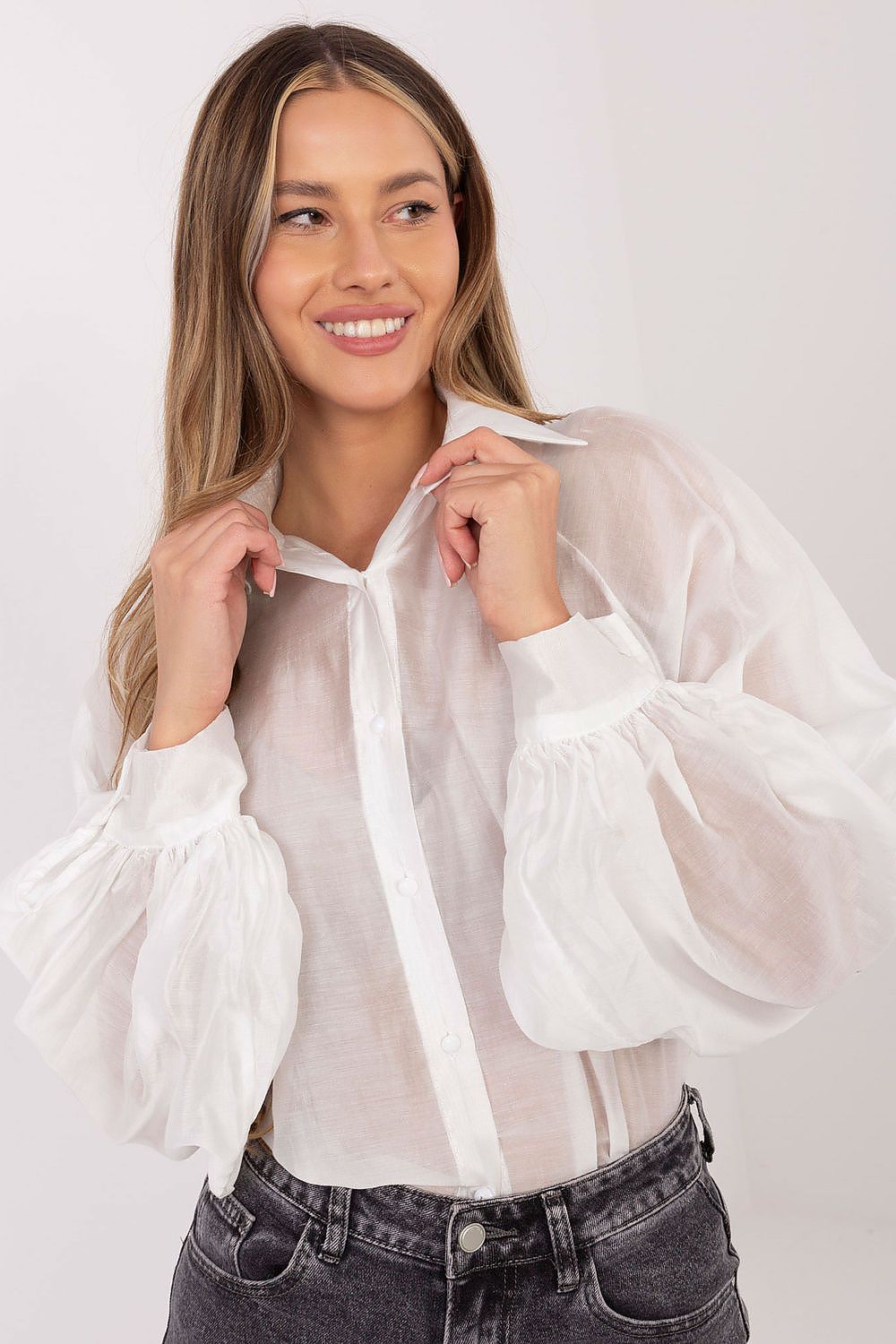  Marškiniai ilgomis rankovėmis model 222084 Factory Price 