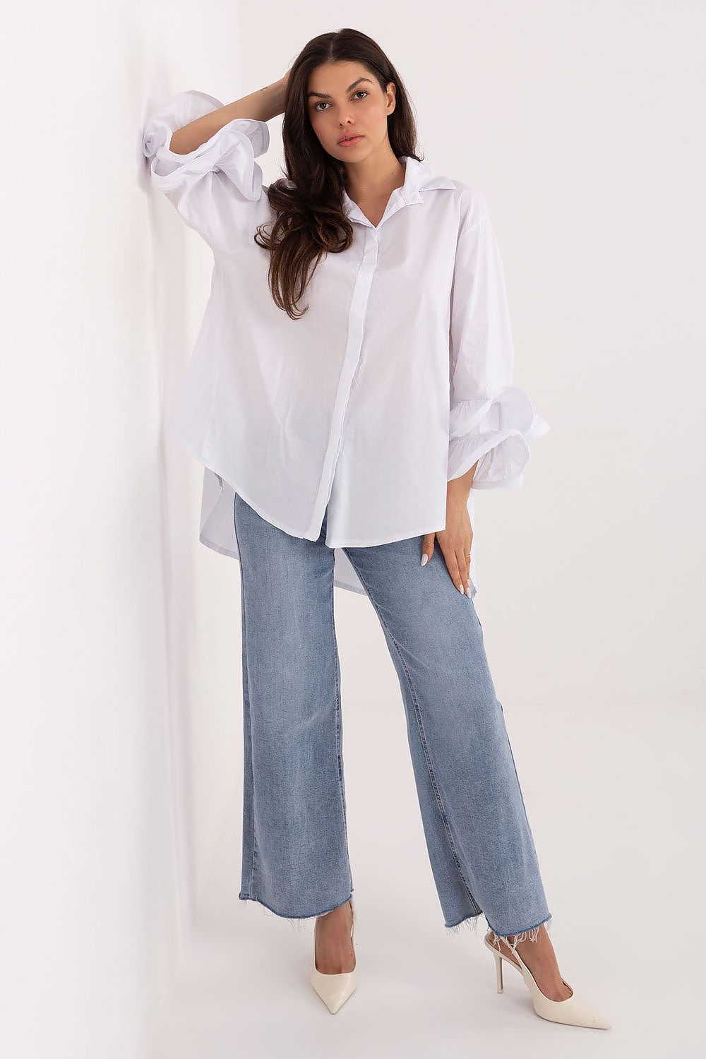  Marškiniai ilgomis rankovėmis model 222315 Italy Moda 