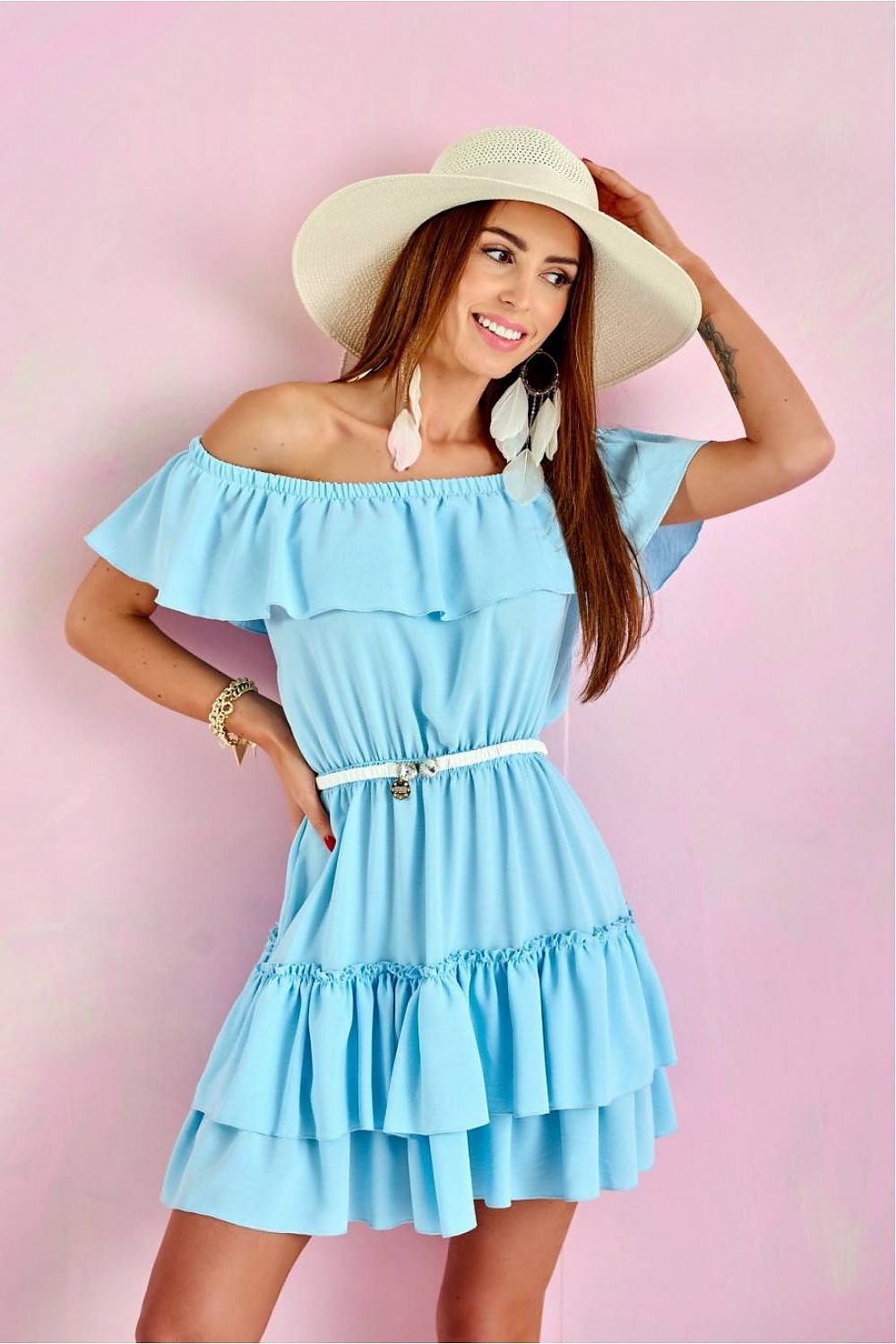  Dieninė suknelė model 182597 Roco Fashion 